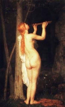  Nacktheit Malerei - Bacchantin Nacktheit Marc Charles Gabriel Gleyre